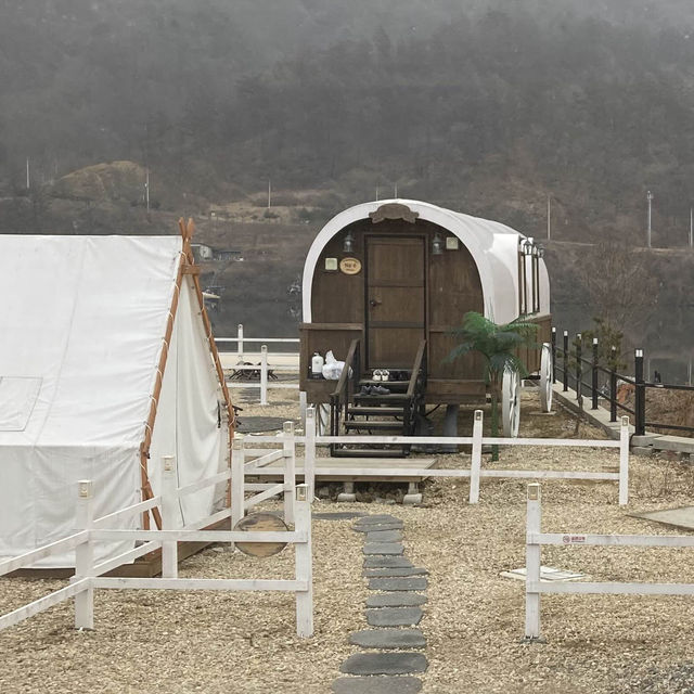 🎠 카라반 감성 숙소 가평 JH웨스턴 글램핑