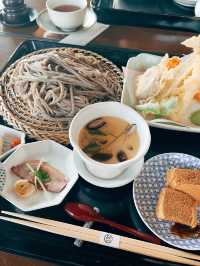 🇯🇵日本仙台美食探店👣鹿落堂🥢位在小山坡上的文青蕎麥麵店