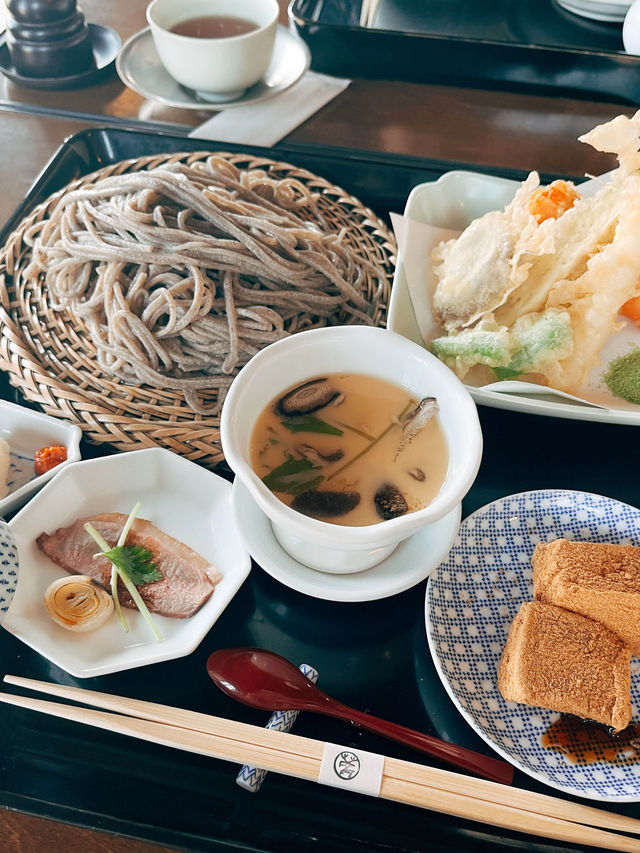 🇯🇵日本仙台美食探店👣鹿落堂🥢位在小山坡上的文青蕎麥麵店