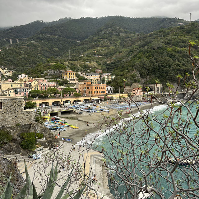 The largest of the Cinque Terre