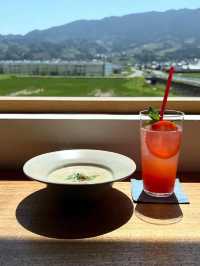 【うきはランチ】まるで絵画のような窓からの景色