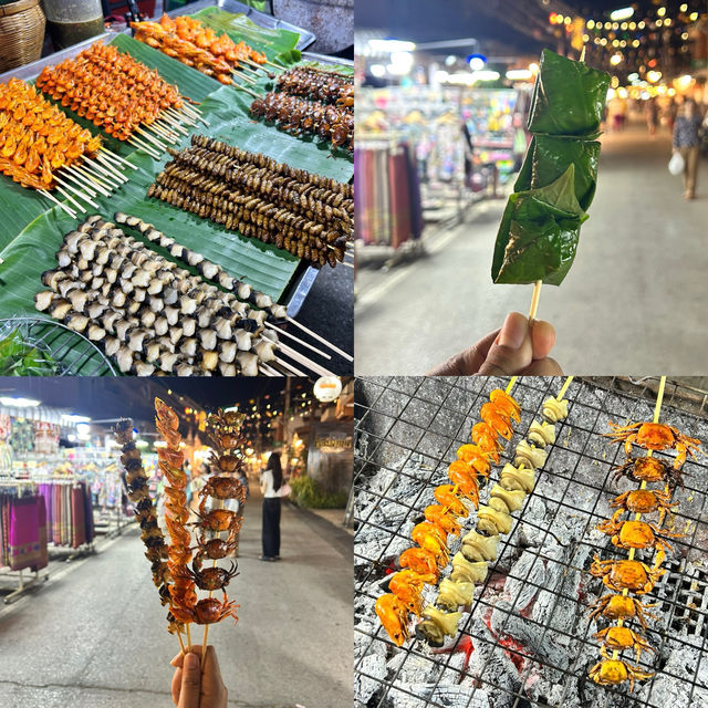 😋ตามล่าของกินที่ ถนนคนเดินเชียงคาน🤎