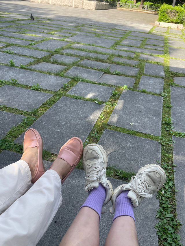 서울여행 장소로 딱인 서울N타워 백범광장, 엄마와 함께 💚