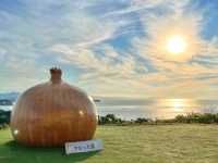 【淡路島】淡路島の特産品「玉ねぎ」のおっきなオブジェ