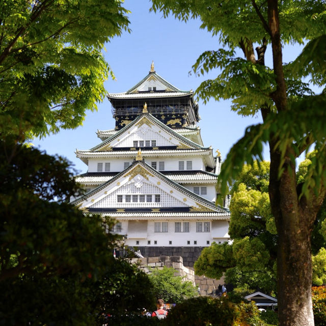 女ひとり旅！大阪城・大阪城公園