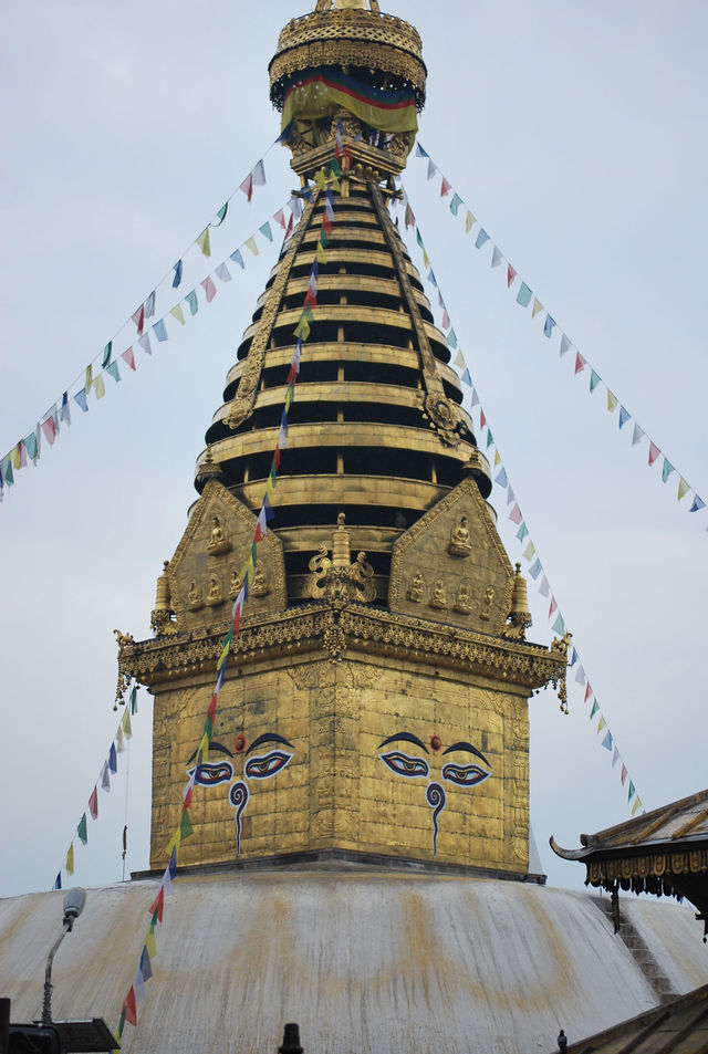 Namaste, Swayambhunath Stupa