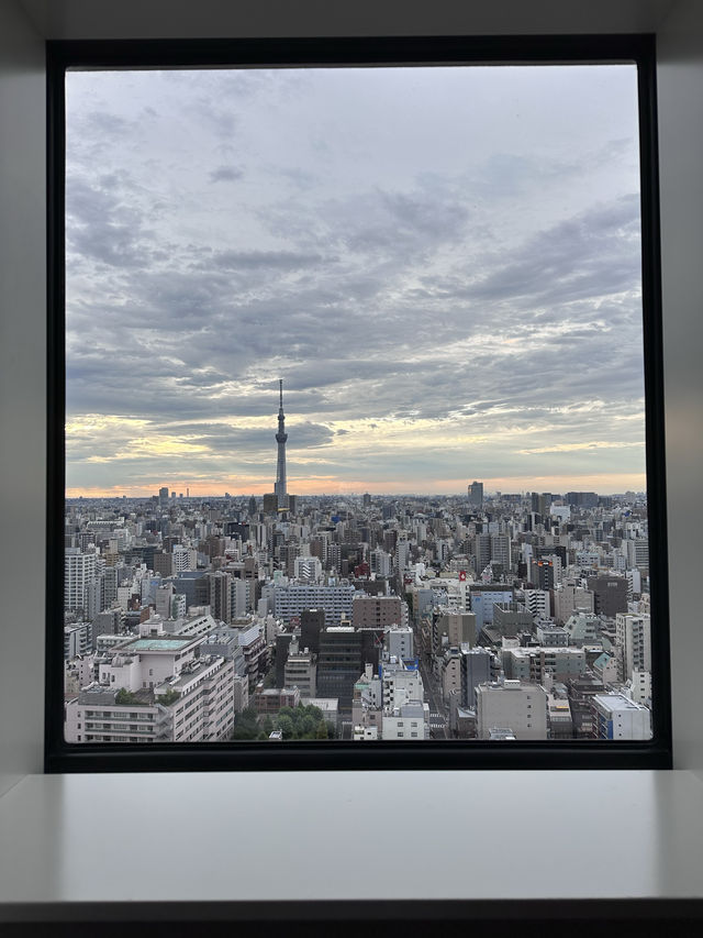 🇯🇵 可以看到東京Sky Tree景色的性價比東京酒店 💖