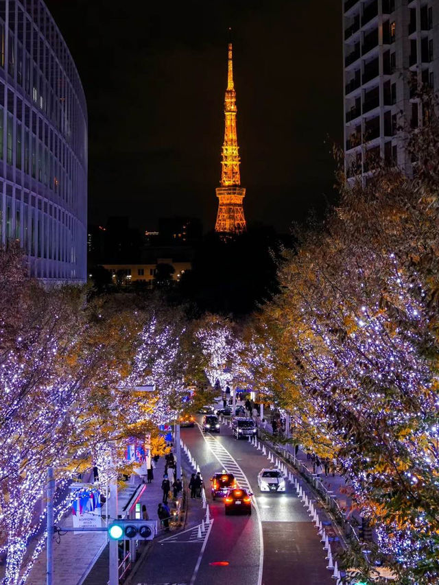 六本木市中心夜景🔥🔥，附近有美術館和便利店🏖️，城市中的寶藏⭐️