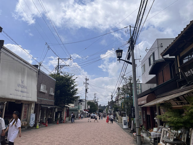 軽井沢銀座商店会でミカド珈琲を満喫@軽井沢☕️