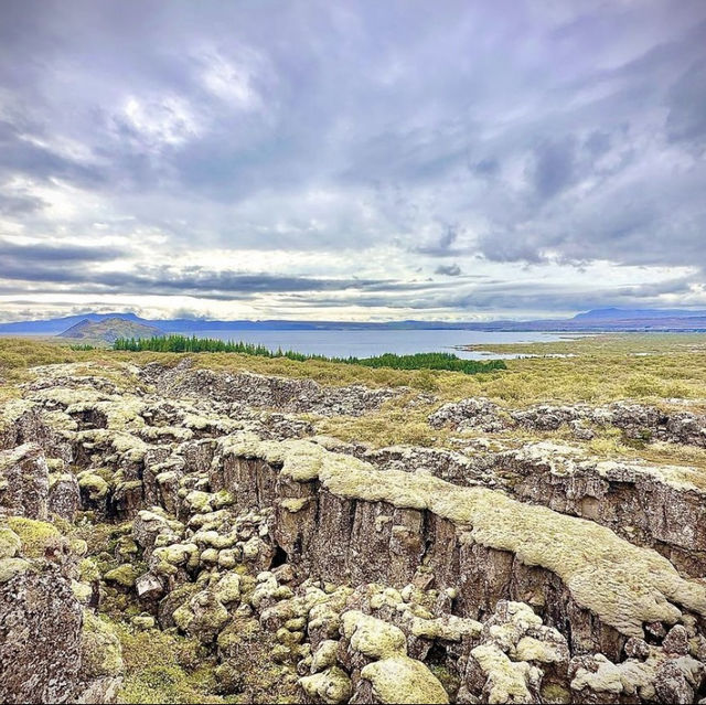 🇮🇸冰島絕美斑斕Kerid火山口湖