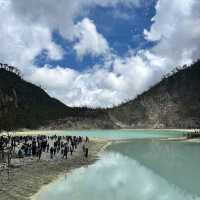 Best moment at Kawah Putih, Bandung