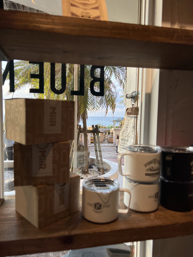 サンセットを見ながらコーヒーを…