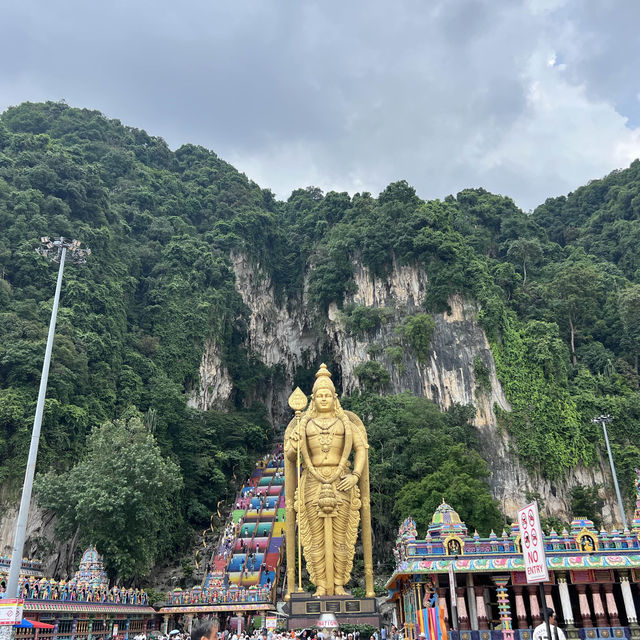 🇲🇾バトゥ洞窟🇲🇾で階段チャレンジ🏃‍♀️🏃💨