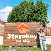 #ที่พักสัตหีบ #Stayokay #วิวสวยมาก #สัตหีบ 