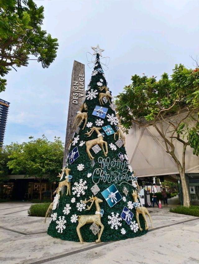 A Serene Blue Christmas at Design Village Penang