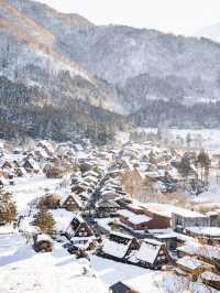 【岐阜】一生に一度は行ってみたい❄️雪景色が幻想的な世界遺産「白川郷」⛄️