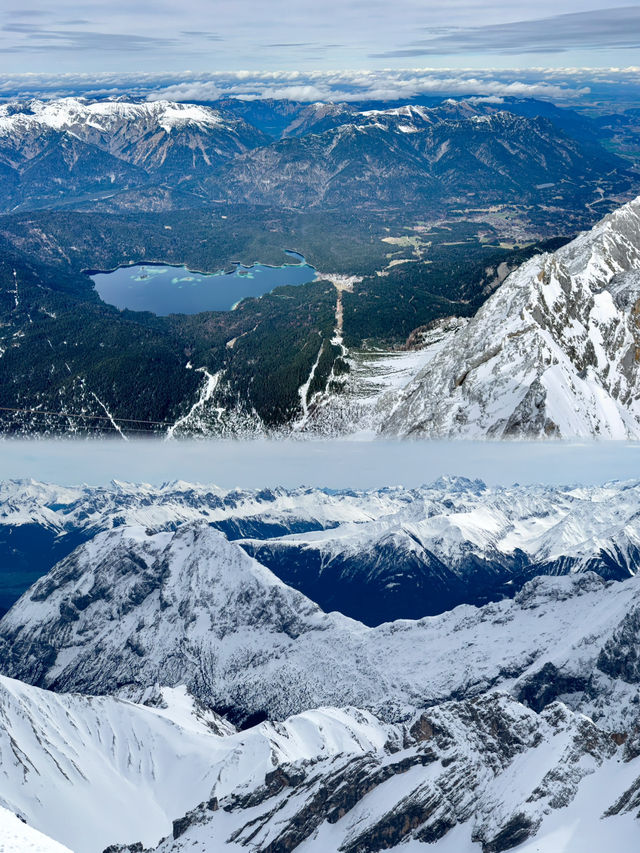My 1st time to snowy mountain, this place in Germany set a very high bar