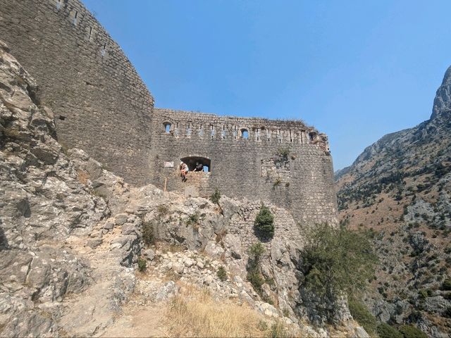 コトル城からの景色