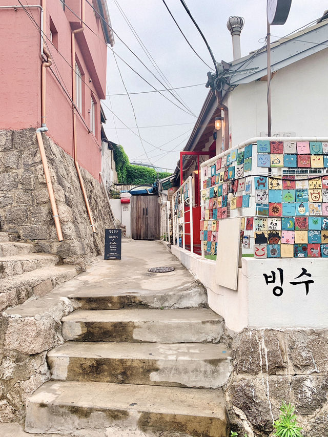 🇰🇷서울 사진 스팟 여기! 색감좋은 이화벽화마을