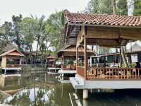 Kampoeng Saiji, a place for over-water dining and sightseeing