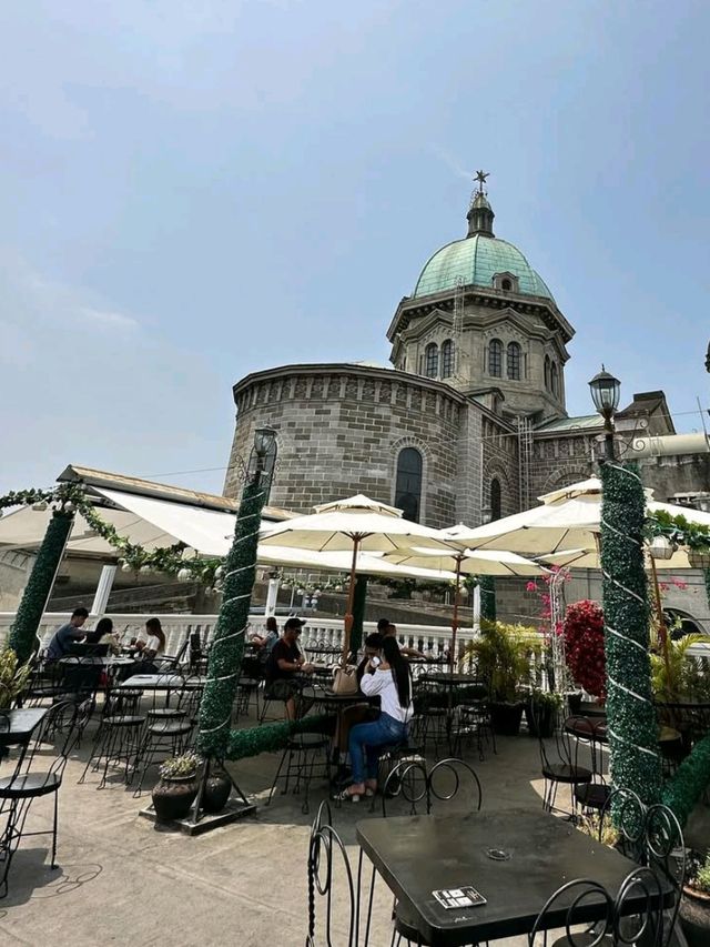Cozy Vibes at La Cathedral Cafe Intramuros ☕🌅
