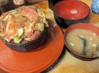 【千葉】海鮮市場で食べるこぼれ落ちるほどの海鮮丼！