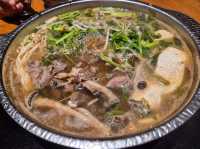 샤브칼국수와 수육을 함께 맛볼 수 있는 충주 연수옥