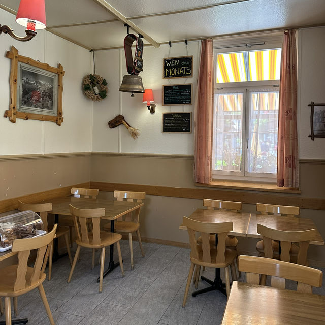 Must try this traditional Swiss restaurant in Murren