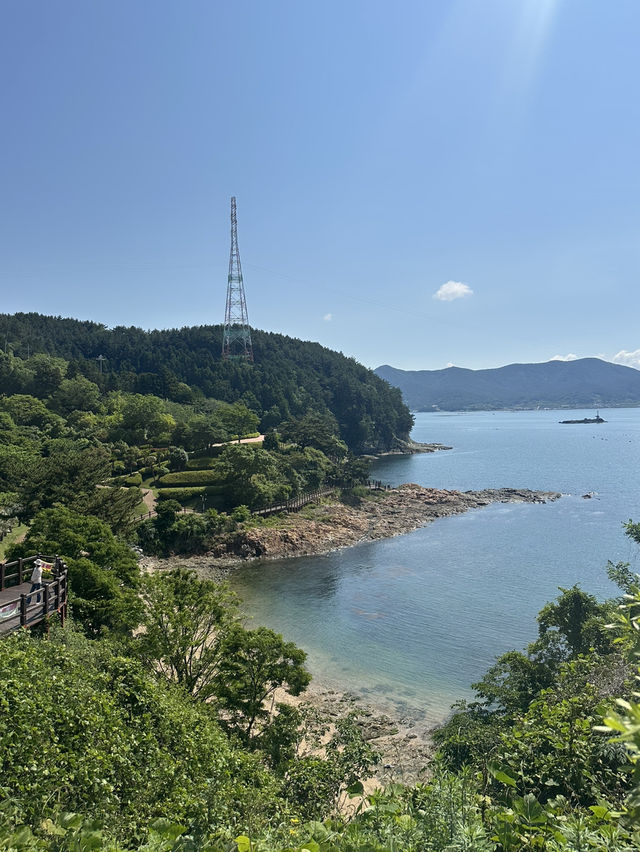 오늘은 통영 이순신공원에서 힐링타임! 🍃