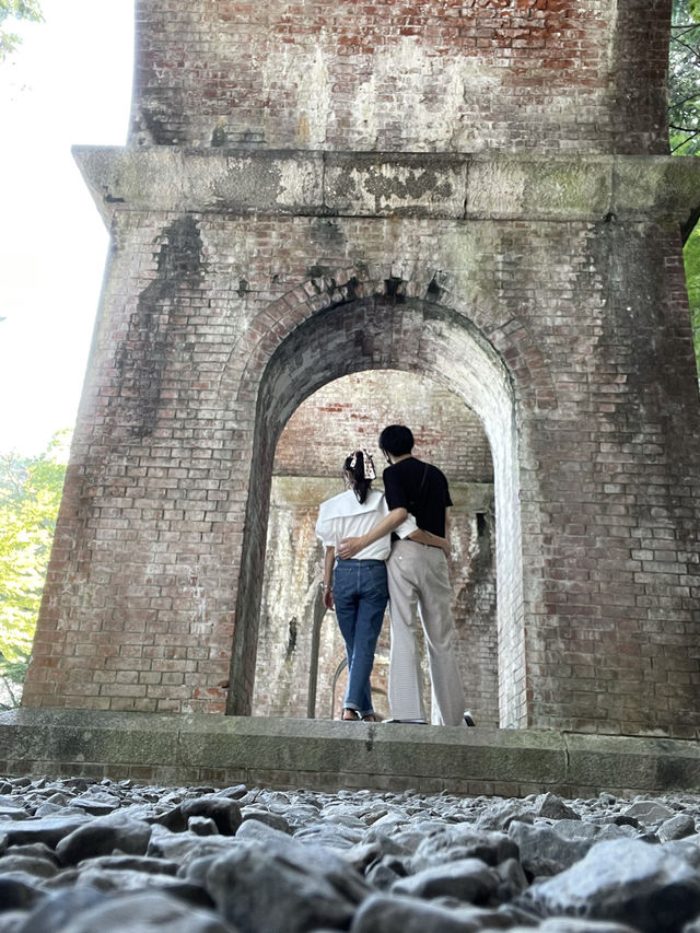 南禅寺の境内にあるひときわ存在感を放っている水路橋🧱🤩