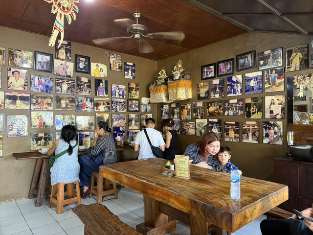 A legendary local eatery at Sanur Harbor