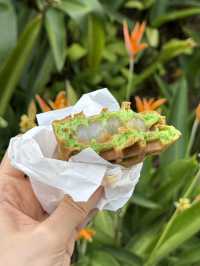 Peanut Butter Mochi Waffle?! My New Favourite Cheap Snack at AMK