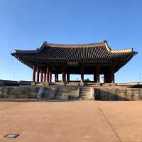 🇰🇷 South Korea | Suwon Hwaseong Fortress: Yeonmudae & Changnyongmun Gate 🏯✨