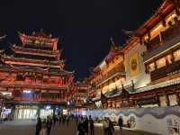 Yu Garden at night 