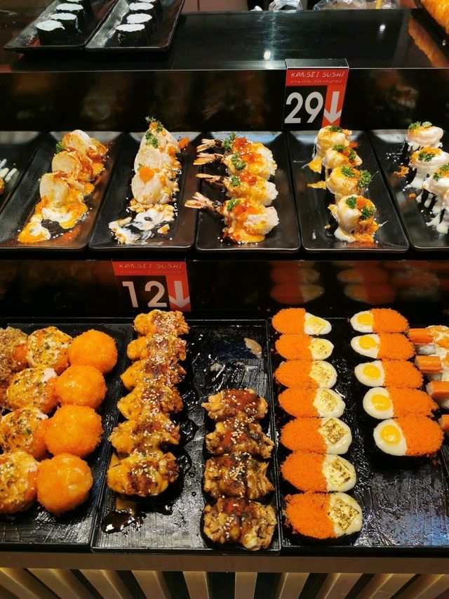 Kansei Sushi ซูชิคำโต ราคาประหยัด 