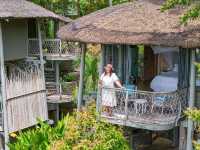 รีสอร์ทหรูบ้านต้นไม้ ได้ฟีลบาหลี TreeHouse Villas
