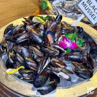 บุฟเฟ่ต์ขาปูหิมะ  กุ้งเผา Seafood เพียบ!