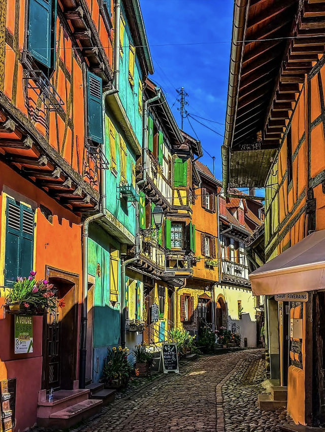 🇫🇷 埃吉桑Eguisheim-法國最美童話小鎮之一