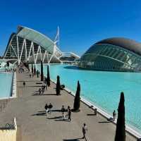 The ciutat de les Arts