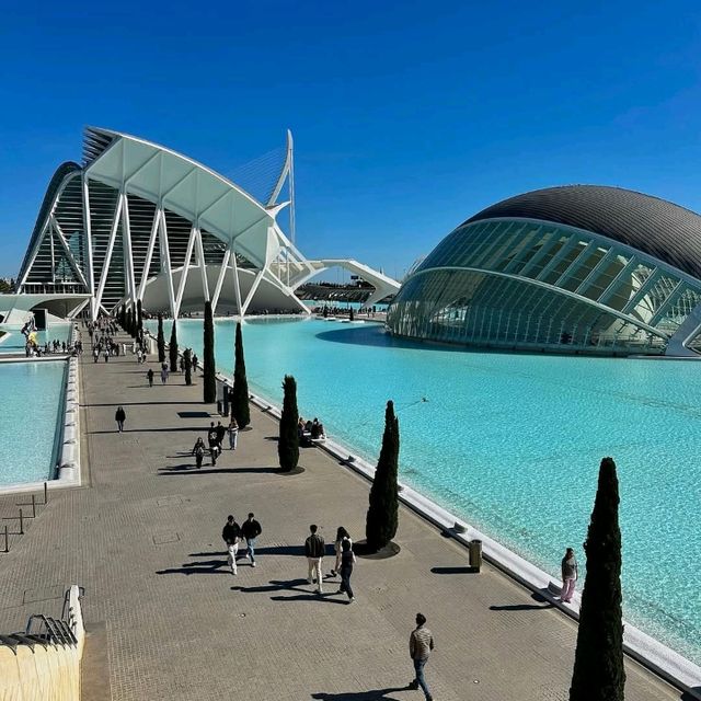 The ciutat de les Arts