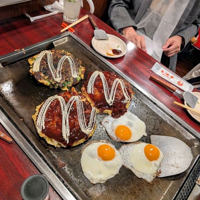 🇯🇵大阪「ゆかり大阪燒」70年老店 經典與清爽的雙重享受