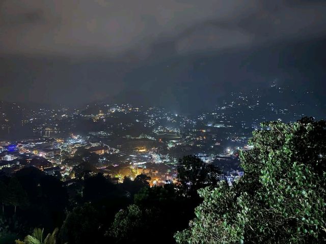 Night Views Over Kandy Town