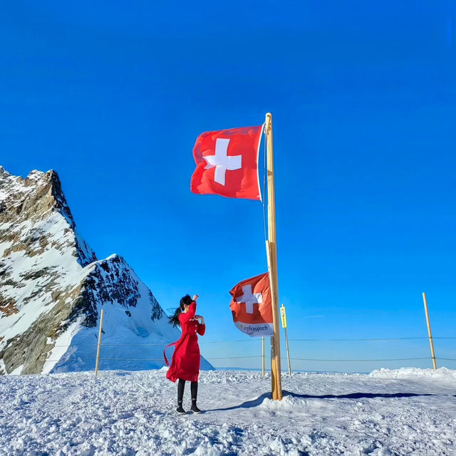 겨울에 가야 더 예쁜 융프라우🏔️