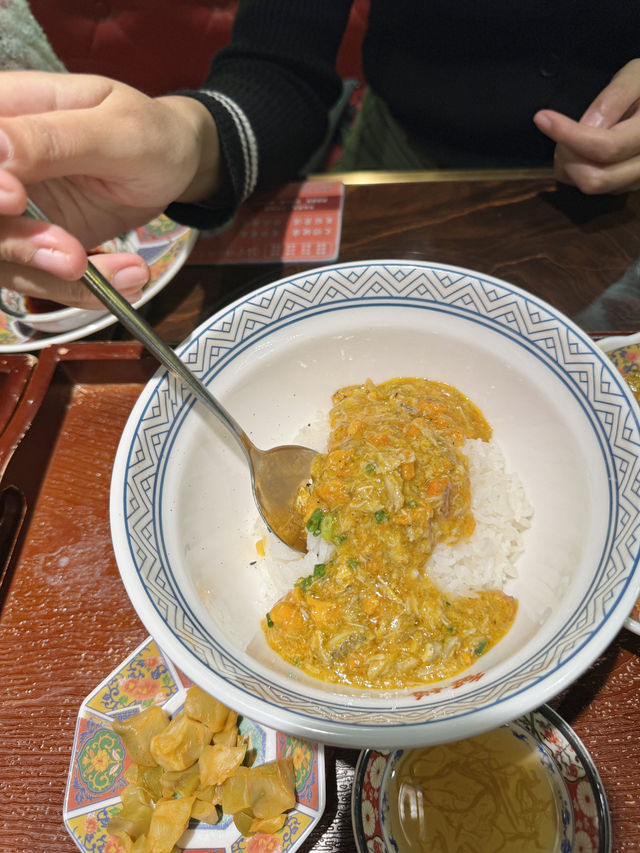 รีวิวบะหมี่มันปูเมนูดังของเซี่ยงไฮ้