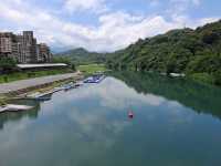 Explore the Bitan Suspension Bridge at Xindian, New Taipei City, Taiwan
