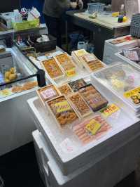 ตลาดปลาโอซาก้าที่สดและราคาดี