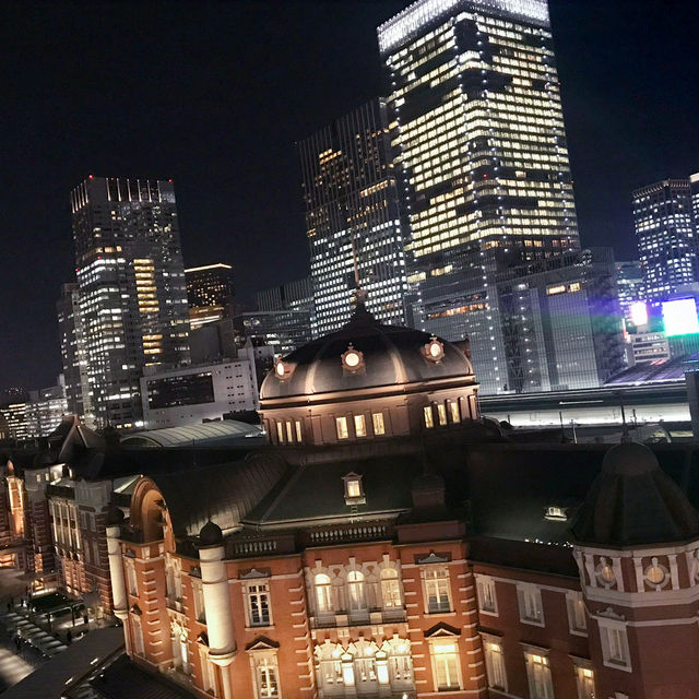 【 東京　丸の内　大手町の夜景ポイント・無料映え・無料社会見学ポイント 】