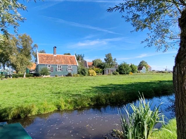 The Enchanting Zaanse Schans Windmill Village