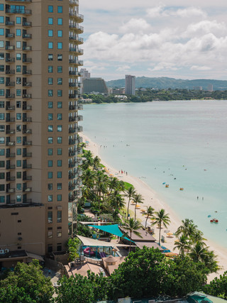 關島的#ReefHotel，杜夢海灘附近一家超值的海外旅行旅館。