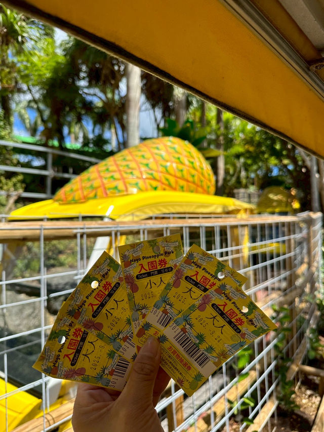 【沖縄🇯🇵】ナゴパイナップルパーク🍍💛🦖